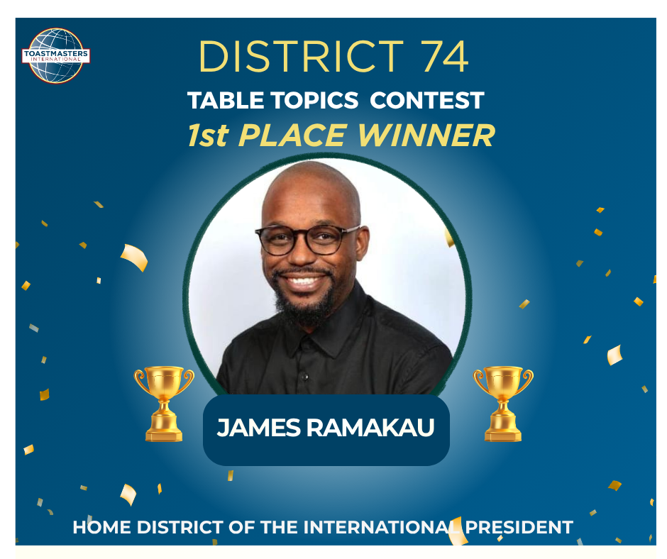 2026 Table Topics Contest Winners