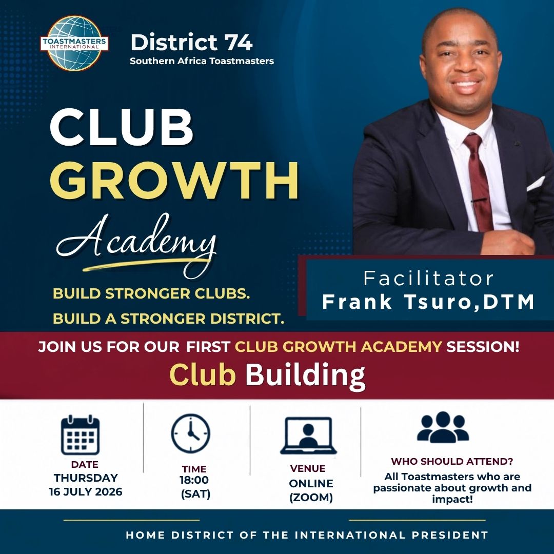 District 74 Club Growth Academy