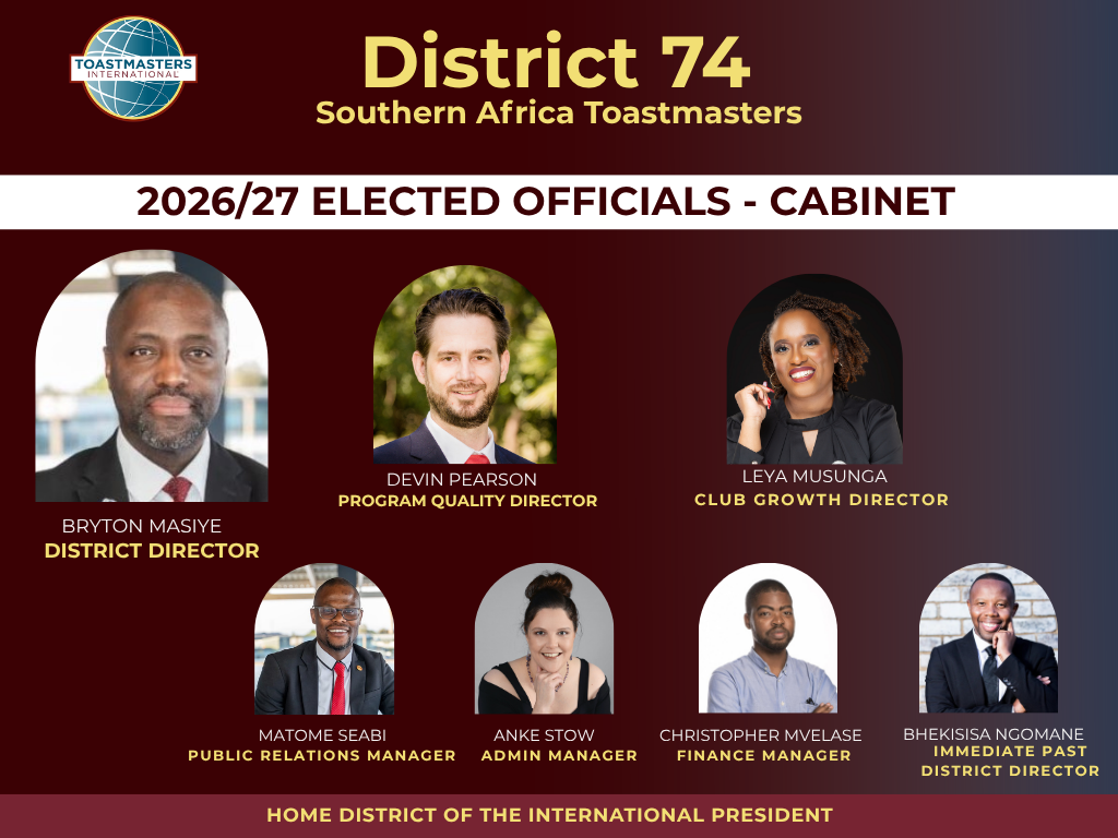 District 74 Announces Its 2026/27 Leadership