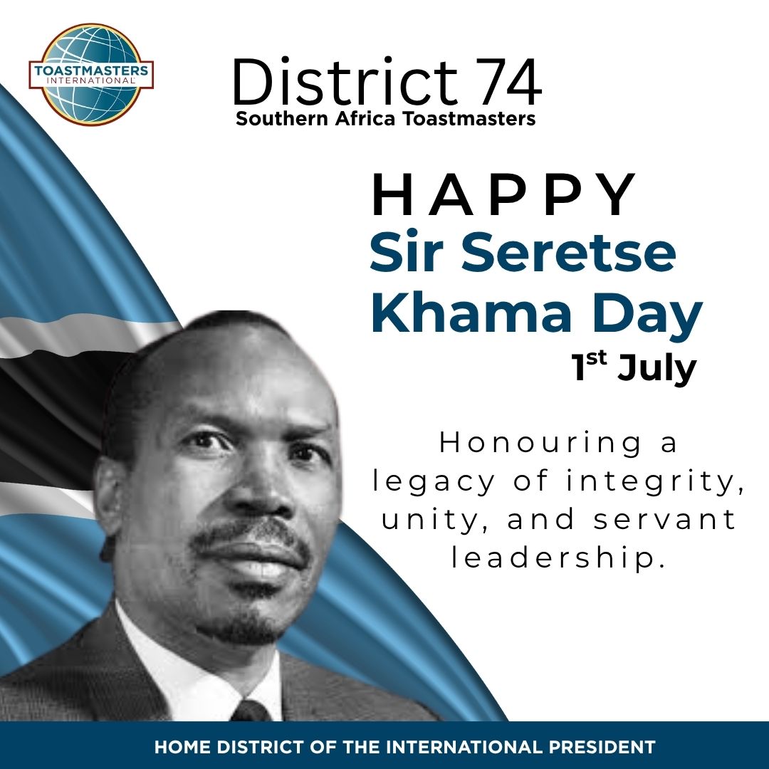 Happy Sir Seretse Khama Day!