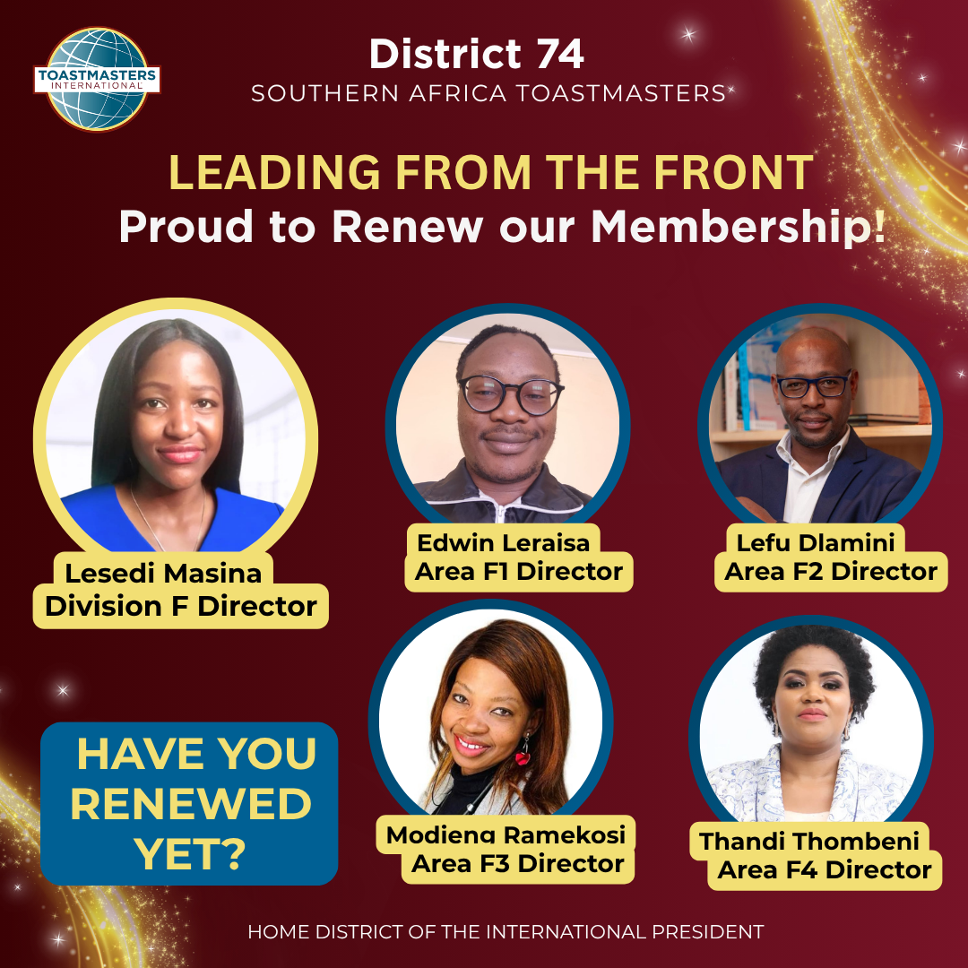 Leading From the Front!