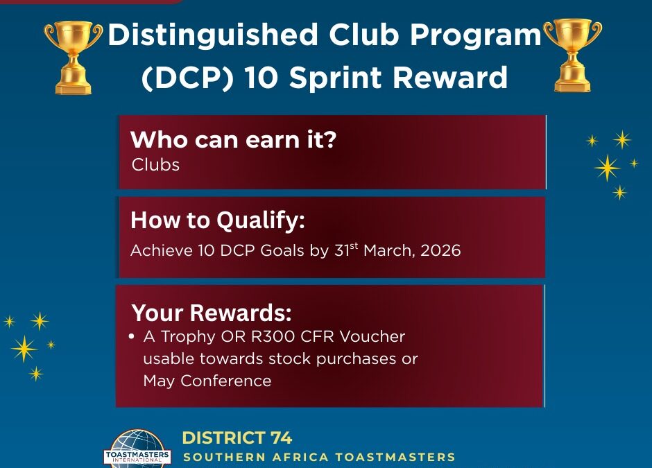 DCP 10 Sprint Reward
